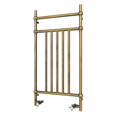 Imers Pinea 2 grzejnik łazienkowy 100x53 cm stare złoto 0521/B