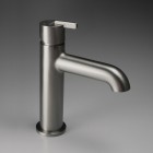 Deante Silia bateria umywalkowa stojąca titanium BQS_D20M