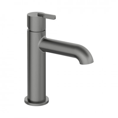 Deante Silia bateria umywalkowa stojąca titanium BQS_D20M