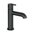 Deante Silia bateria umywalkowa stojąca czarny mat BQS_N20M