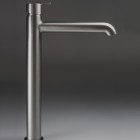 Deante Silia bateria umywalkowa wysoka stojąca titanium BQS_D20K