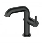 Deante Silia bateria umywalkowa stojąca czarny mat BQS_N24M