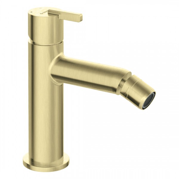 Deante Silia bateria bidetowa stojąca złoty szczotkowany BQS_R30M