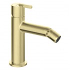 Deante Silia bateria bidetowa stojąca złoty szczotkowany BQS_R30M