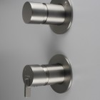 Deante Silia bateria wannowo-prysznicowa podtynkowa titanium BQS_D44P