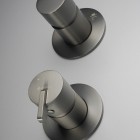 Deante Silia bateria wannowo-prysznicowa podtynkowa titanium BQS_D44P