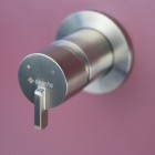 Deante Silia bateria umywalkowa podtynkowa wylewka 22,3 cm stal szczotkowana BQS_F54L