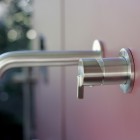 Deante Silia bateria umywalkowa podtynkowa wylewka 22,3 cm stal szczotkowana BQS_F54L