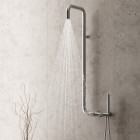 Deante Silia zestaw natryskowy z deszczownicą titanium NQS_D4XM