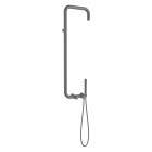 Deante Silia zestaw natryskowy z deszczownicą titanium NQS_D4XM