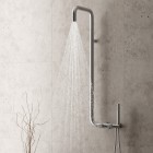 Deante Silia zestaw natryskowy z deszczownicą czarny mat NQS_N4XM