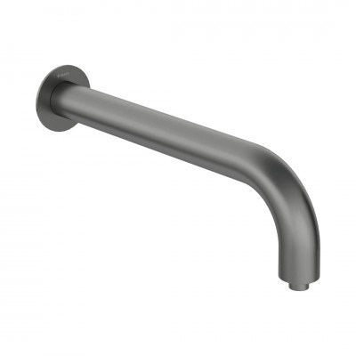 Deante Silia wylewka wannowa ścienna 38 cm titanium NQS_D41K