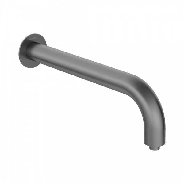 Deante Silia wylewka wannowa ścienna 38 cm titanium NQS_D41K