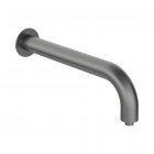 Deante Silia wylewka wannowa ścienna 38 cm titanium NQS_D41K