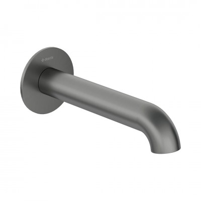 Deante Silia wylewka wannowa ścienna 20,5 cm titanium NQS_D81K