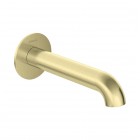 Deante Silia wylewka wannowa ścienna 20,5 cm złoty szczotkowany NQS_R81K