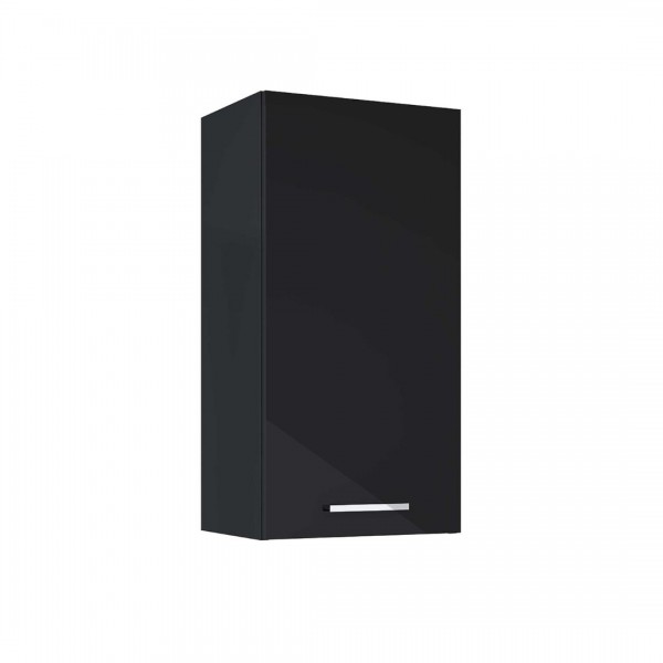 Elita Meble Kwadro Plus Black szafka wisząca szer. 40 cm 167657