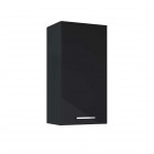 Elita Meble Kwadro Plus Black szafka wisząca szer. 40 cm 167657