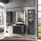 Elita Meble Kwadro Plus Anthracite szafka wisząca szer. 40 cm 166780