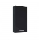 Elita Meble Kwadro Plus Black szafka wisząca szer. 40 cm 167656