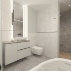 Egen Royal Marcus Bianco płytka podłogowa 60x120 cm