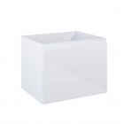 Oltens Vernal szafka 60 cm podumywalkowa wisząca biały połysk 60013000