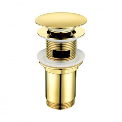 Deante Click-Clack korek do umywalki click-clack złoty NHC Z10U