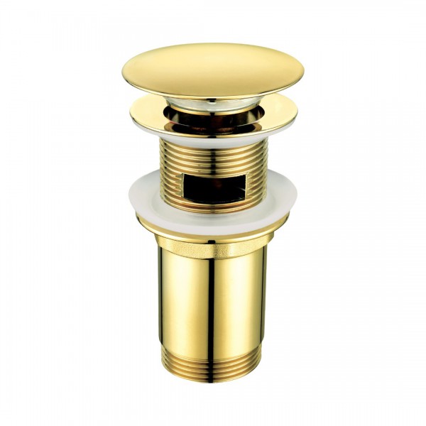 Deante Click-Clack korek do umywalki click-clack złoty NHC Z10U