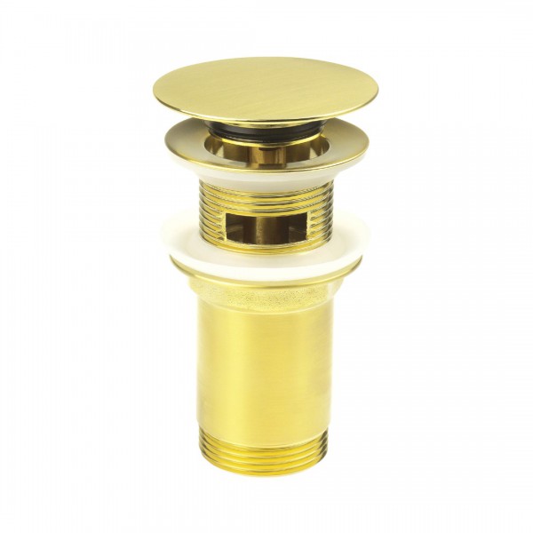 Deante Click-Clack korek do umywalki click-clack złoty szczotkowany NHC_R10U