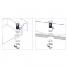 Deante Click-Clack korek do umywalki click-clack titanium NHC D10U