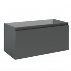 Oltens Vernal szafka 100 cm podumywalkowa wisząca grafit mat 60015400