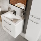 Elita Meble Roma Plus Compact słupek wiszący 150 cm biały połysk 167396