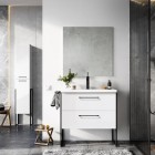 Elita Meble Roma Plus Compact słupek wiszący 150 cm biały połysk 167396