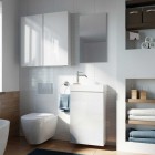 Elita Meble Young Basic White umywalka z szafką 40 cm white 163068