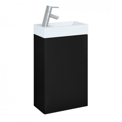 Elita Meble Young Basic umywalka z szafką 40 cm czarny mat 168996