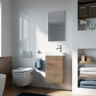 Elita Meble Young Basic umywalka z szafką 40 cm dąb canela 168991