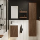 Elita Meble Young Basic umywalka z szafką 40 cm orzech lincoln 168992