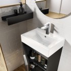 Elita Meble For All Black półka 40 cm 168448