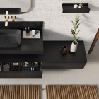 Elita Meble For All Black Matt półka 40 cm 168449