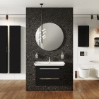 Elita Meble For All Black szafka wisząca szer. 40 cm 168334