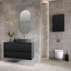 Elita Meble For All Black Matt szafka wisząca szer. 60 cm 168347