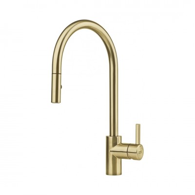 Franke Eos Neo M Pull-Out Spray bateria kuchenna z wyciąganą wylewką złota 115.0681.244