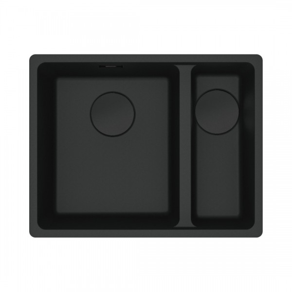 Franke Maris MRG 160-34-15SBR zlewozmywak 55,3x43,3 cm Fragranit+ czarny mat 125.0697.755