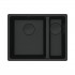 Franke Maris MRG 160-34-15SBR zlewozmywak 55,3x43,3 cm Fragranit+ czarny mat 125.0697.755