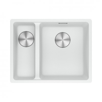 Franke Maris MRG 260/160-34-15 zlewozmywak 56x44 cm Fragranit+ biały polarny 135.0669.551