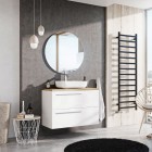 Elita Meble Marsylia White szafka podumywalkowa 70 cm biały połysk 164842N