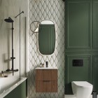 Elita Meble Street Plus zestaw łazienkowy 50 cm umywalka z szafką orzech lincoln 168901