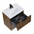 Elita Meble Street Plus zestaw łazienkowy 50 cm umywalka z szafką orzech lincoln 168901
