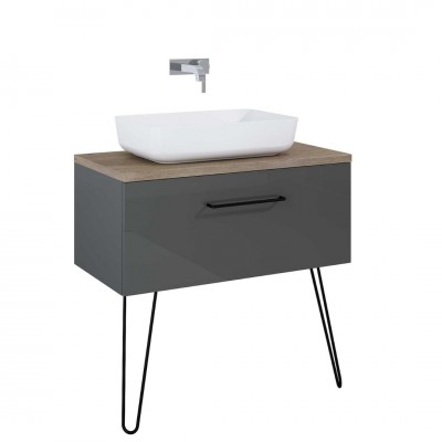 Elita Meble Futuris Anthracite szafka podumywalkowa szer. 90 cm 167238