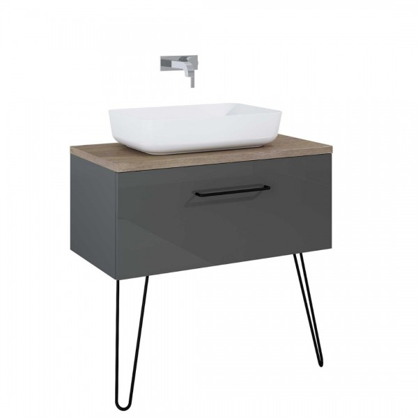 Elita Meble Futuris Anthracite szafka podumywalkowa szer. 90 cm 167238